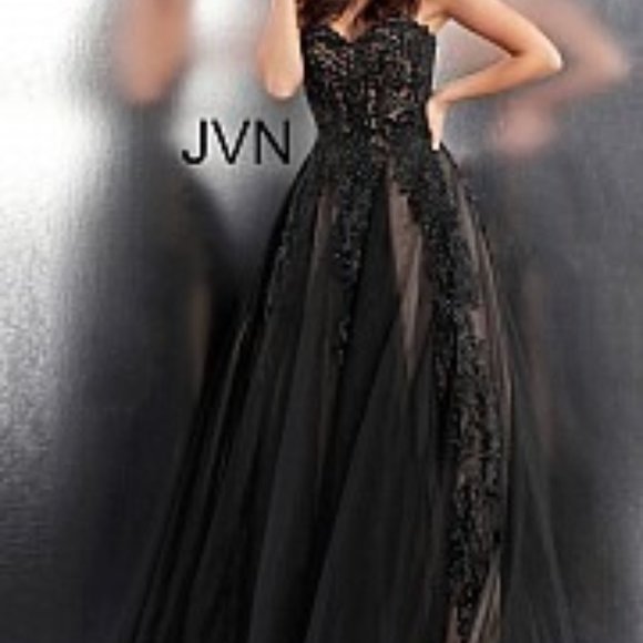 JOVANI PLUS SIZE BALL GOWN - Picture 5 of 6